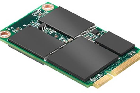 The SSD we have here is a 40GB Intel 310, which uses an Intel controller and 34nm flash, just like the second-generation X25-M SSD. 