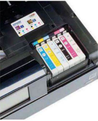 Standard and high0yield options are available for the Claria dye-based ink cartridges, in cyan, light cyan, magenta, light magenta, yellow and black