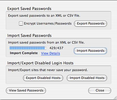 Description: Firefox Password Exporter is a great tool for transferring browser stuff to a new PC