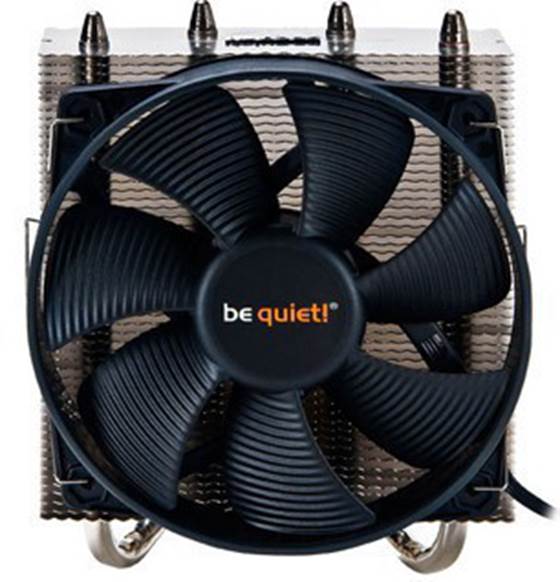 A 135mm PWM-capable Silent Wings fan sits atop the heatsink, blowing air down onto it, as well as indirectly onto your motherboard's components below