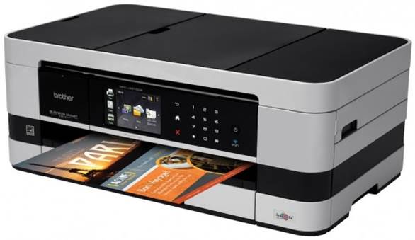The Brother print driver gives you a choice of Fast, Normal or Best print quality. 