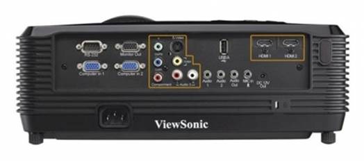 Viewsonic Pro8300’s back