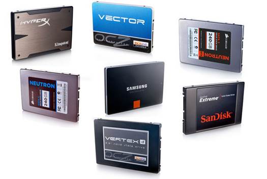 Several manufacturers offer SSDs. The HDD market is much more condensed.