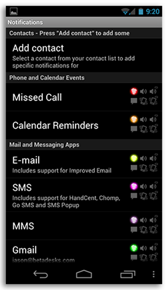 Take complete control of every notification that appears on you Android device