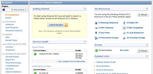 “The EC2 service lets you create a PC in the cloud, to the specifications you need”
