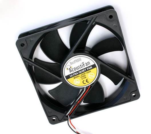  AcoustiFan DustProof PC Case Cooling Fan 3Pin 