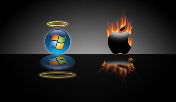 OS X and Windows are based on different kernels, with distinct approaches