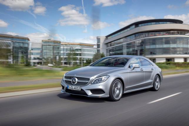The Mercedes CLS 220 Blue Tec AMG Line is a visual standout from every angle, inside and out