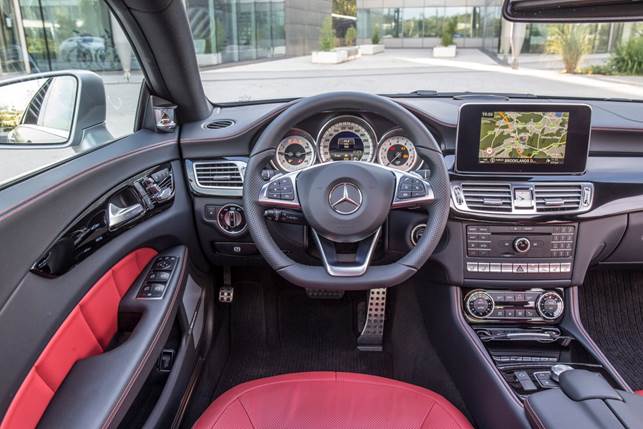 Once you’re inside, the CLS starts to shine as it has one of the nicest, user-friendly cabins in its class