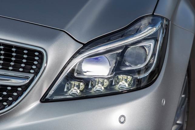 The clever LED headlights really are quite cool