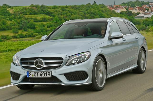 The Mercedes-Benz C-Class Estate is a visual standout from every angle, inside and out