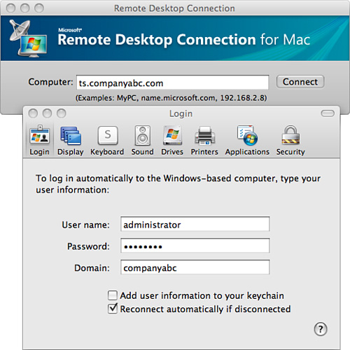remote desktop client