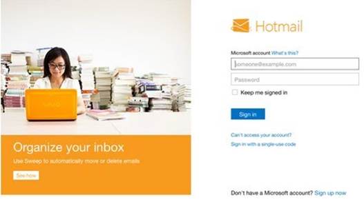 With 350 million users, Microsoft's Hotmail remains one of the big three players in web-based email, along with Yahoo and Gmail. 