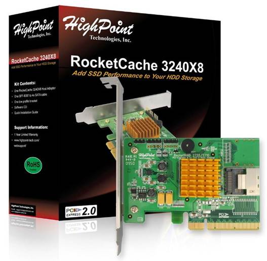 Description: HighPoint RocketCache 3240x8