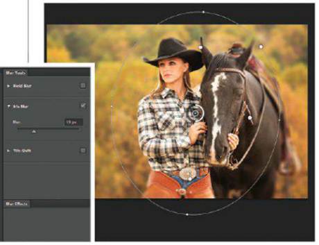 Description: Use Dodge tool in Photoshop to whiten the eyes of the cowboy girl a little bit more