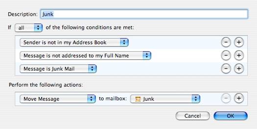 select "Move it to the Junk mailbox" for the "When junk mail arrives" option.