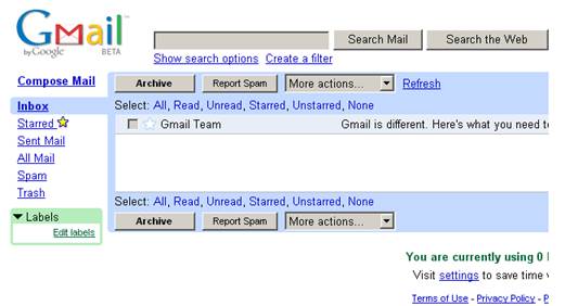 Gmail has one of the best spam-blocking features of any mail provider.
