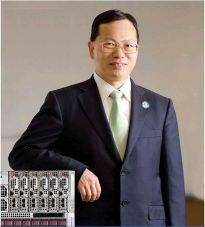 “Supermicro MicroCloud systems are the best solution to achieve the highest levels of efficiency and density in cloud computing, data centers, Web hosting, and virtualization environments,” says CEO Charles Liang.