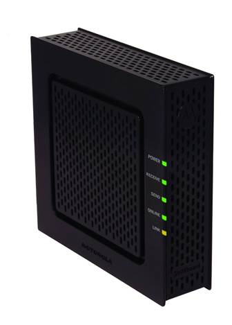 The Data Over Cable Service Interface Specification, or DOCSIS, is used by many cable television operations to provide broadband Internet access over their existing network using a cable modem, like the Motorola SB6120 pictured here