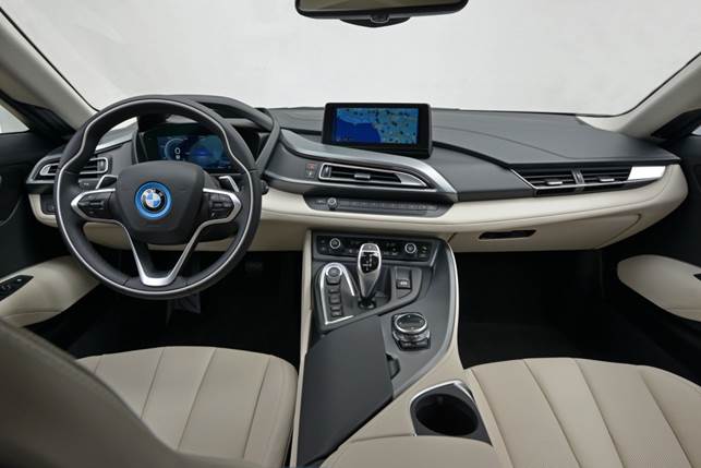 The cabin is a mixture of traditional BMW fare and more distinctive, individual design