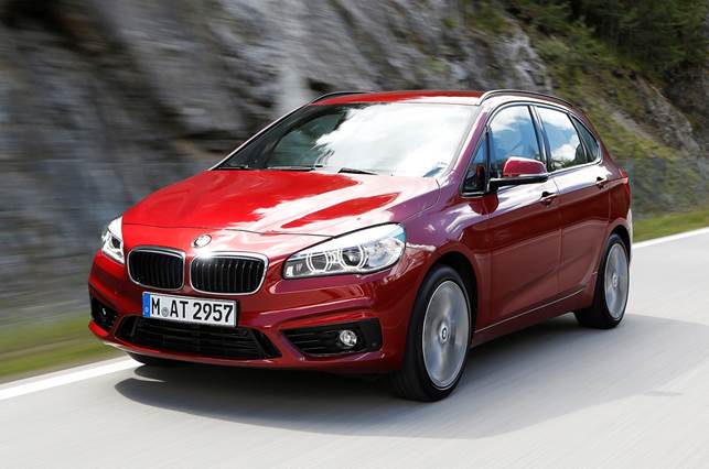 The 2-series Active Tourer looks clean and professional from the outside
