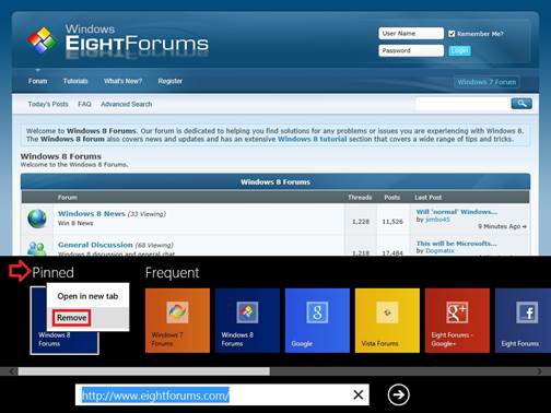 Windows 8 includes a completely new web browser – Internet Explorer 10