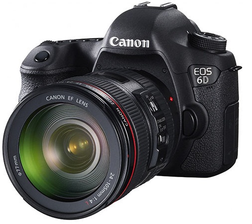 Imagine putting a full-frame sensor into a Canon 60D, and that’s essentially what the 6D body looks and feels like. 