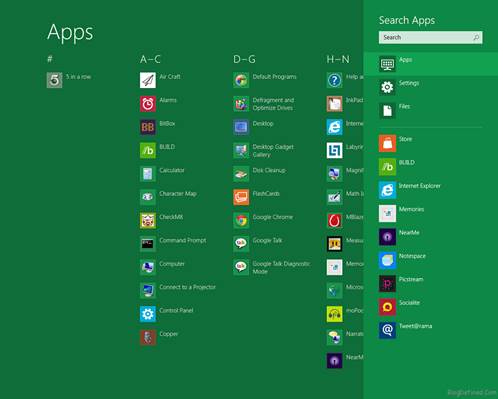 Windows 8 apps aim to be simpler than old-style Windows applets, so it’s goodbye to menus, complex toolbars, and many interface standards