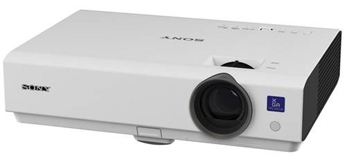 On paper, the VPL-EX245 with its 3,200 lumens brightness is the brightest projector of the lot. 