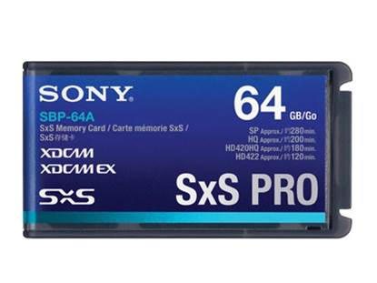 Sony SxS Pro+ Series Memory Card