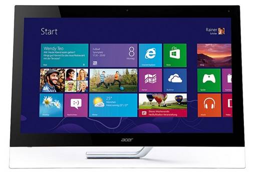 the Aspire 7600U is an impressive and attractive introduction to Windows 8.