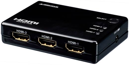 Switch HDMI content from up to four source devices