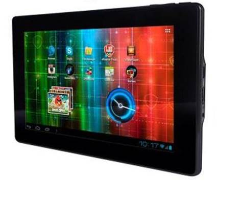 A range of 7- to 9.7-inch touch screen tablets running on either Android 4.0 or 4.1 (Ice Cream Sandwich)