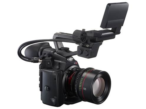 The EOS C500 offers the ability to output 4Kresolution images as RAW data for recording using an external device