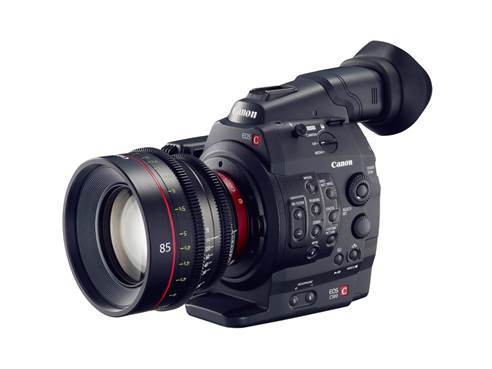 Canon's 4K capable DSLR, the EOS-1D C can capture 4K (4096 x 2160 pixel) video at up to 24p without downscaling, from an APS-H crop of its 18MP full-frame sensor