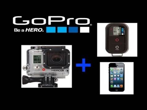 GoPro has also released a free app for iOS and Android that turns your phone into a remote control for Hero3.