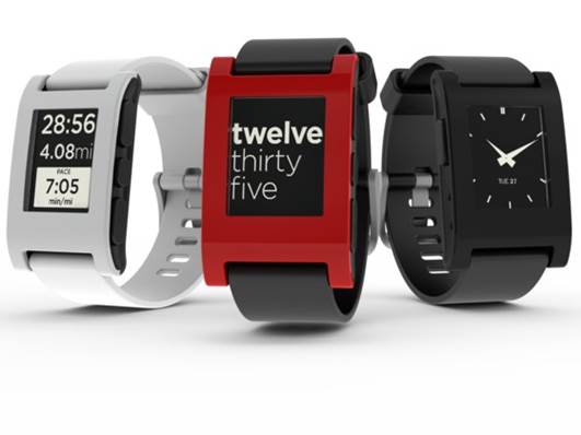 2 apps of Pebble – one for Android 2.3 or later and the second for Apple devices running iOS 5 or later