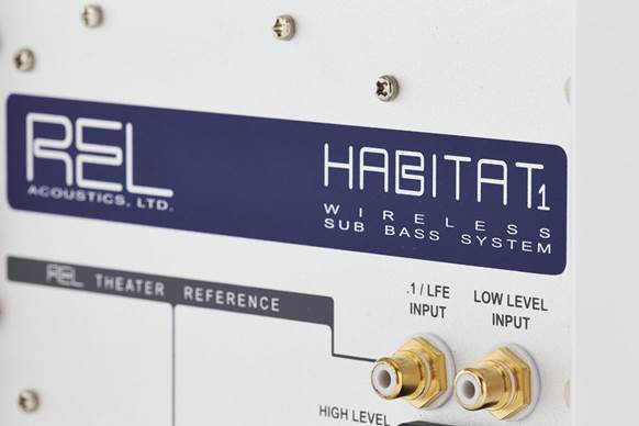 Description: REL Habitat1 wireless sub bass system