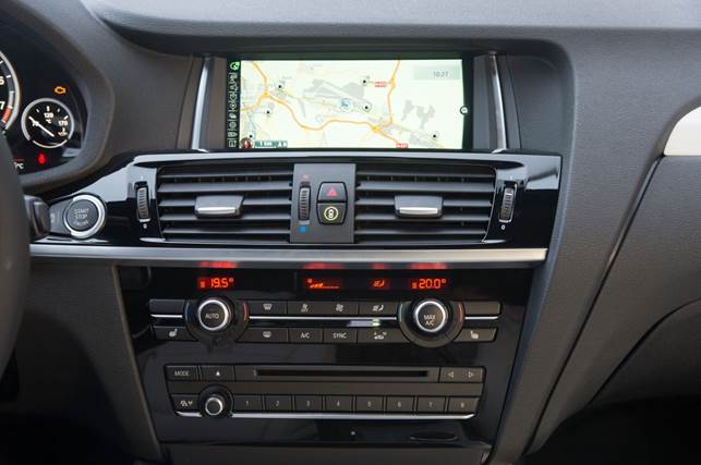 When equipped with the optional nav system, the iDrive Controller comes with a touchpad, which allows front-seat occupants to use their finger to write letters for text inputs, such as a navigation destination