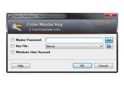 Description: After you set KeePass to run at boot, the master password window should appear