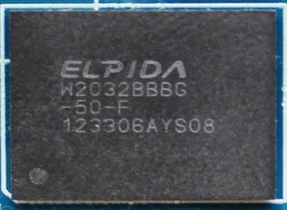 12 Elpida memory chip