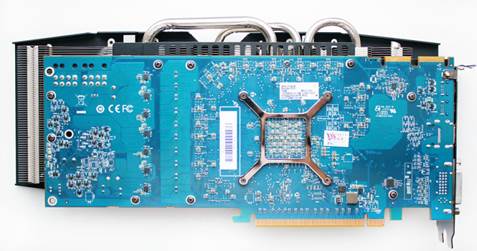 The length of the graphic card is 297 mm while PCB is 268 mm long.