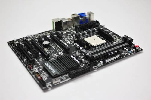 For graphics expansion, you get five PCIe slots – three full-sized slots and two small slots