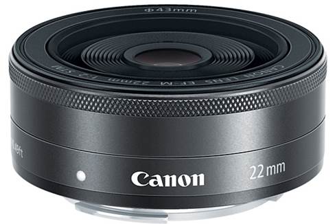 Canon EF-M 22mm f/2 lens