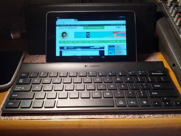 Logitech Tablet Keyboard for Android 3.0+$70