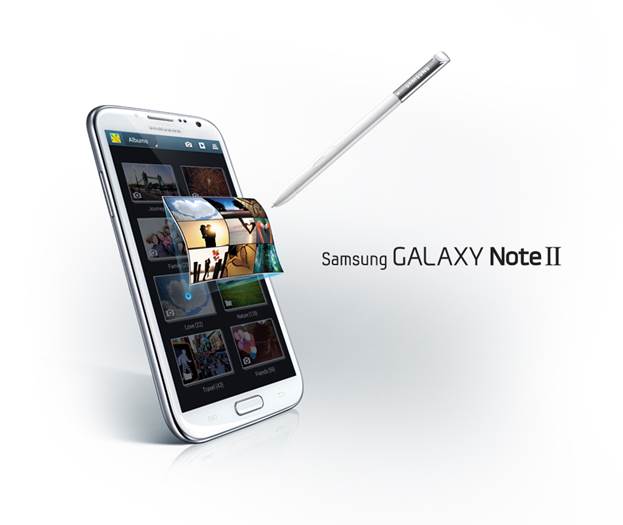 The Samsung Galaxy Note II, whose 5.5-inchh display is the new size champion among phones, and the LG Intuition, a 5-incher