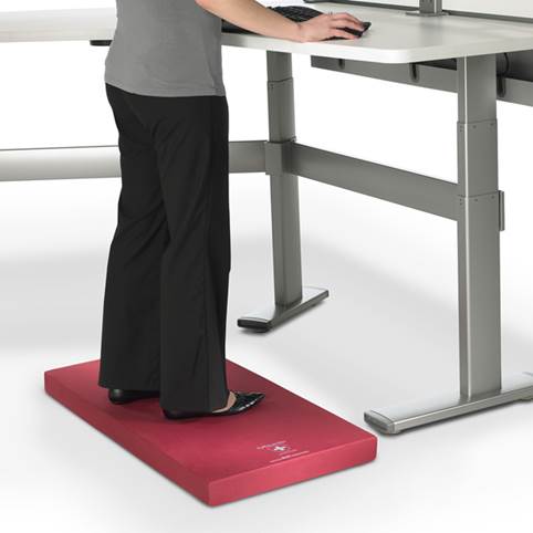 Anti- fatigue mats help to improve circulation due to their irregular surfaces