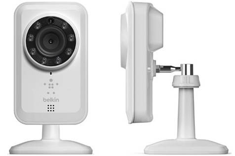 Get a Belkin WeMo Netcam ($tba, belkin.com) and you can see if there’s someone in your house.