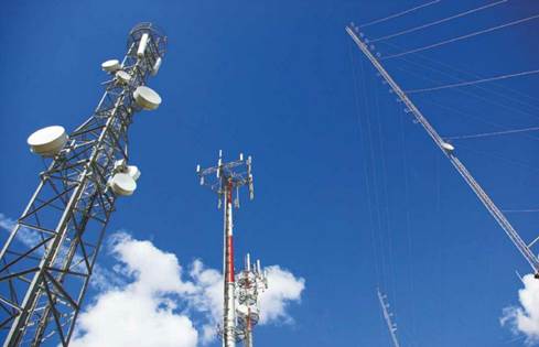 4G network transmitting from antenna farms like this could block your TV reception