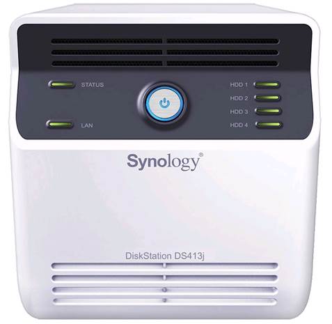 DS413j is a new entry NAS which is good for family applications.